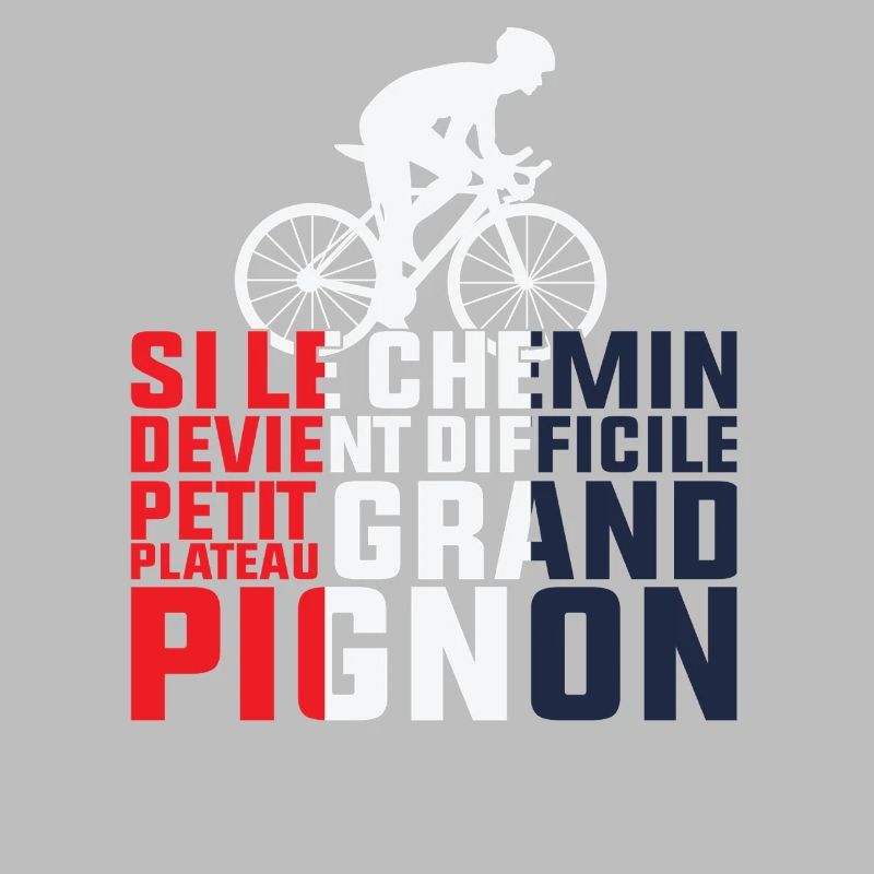 Si Le Chemin Devient Difficile - Cycliste Cadeau