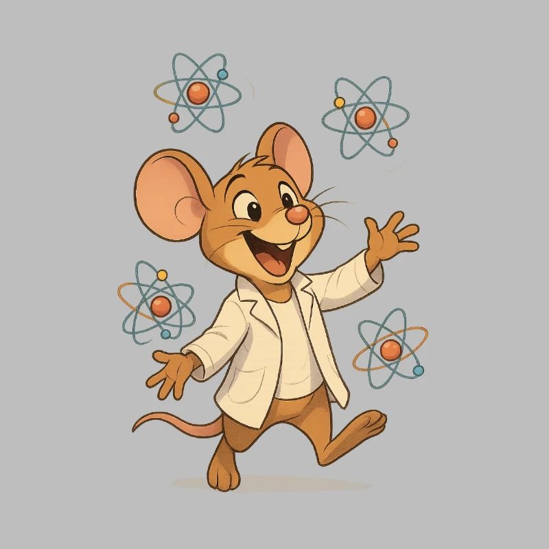Atomic Scientist Mouse