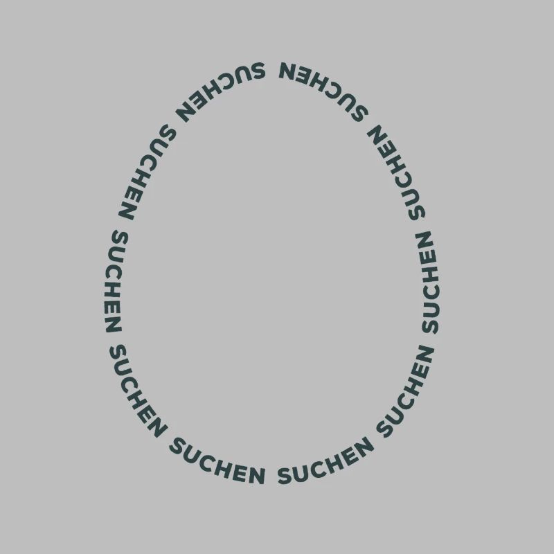 Happy Easter - Easter Egg Search - Typography