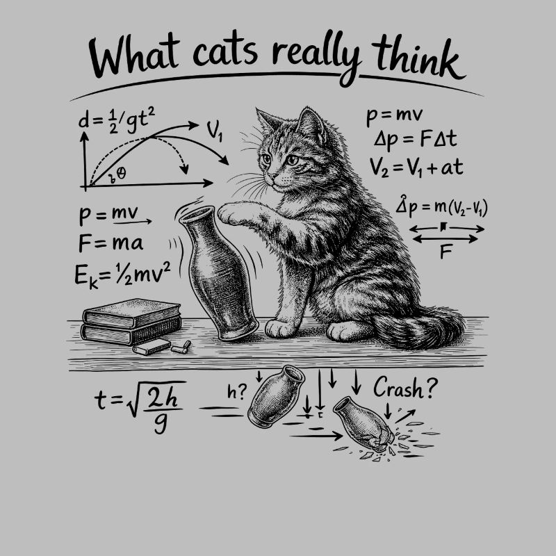Katze, Physik, What cats really think