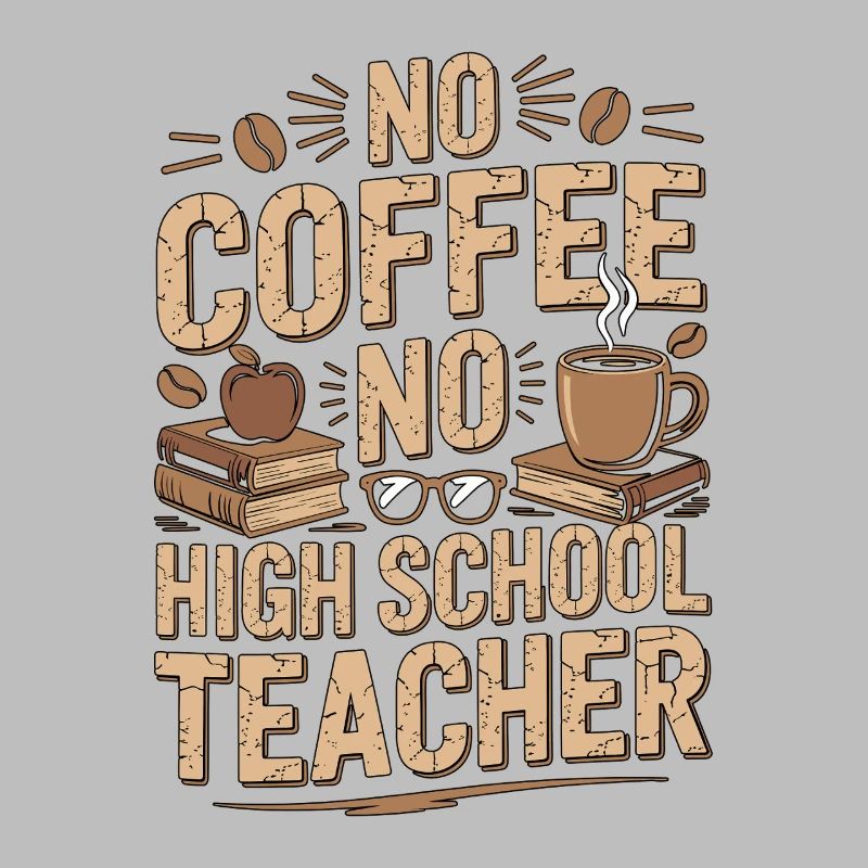 Professeur de lycée Pas de café Maître de café