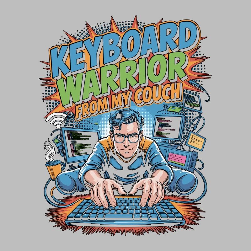 Remote Developer Keyboard Warrior Remote Coder