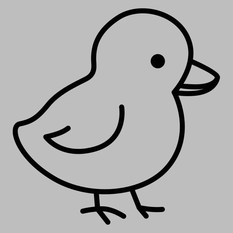 A cute chick suitable for Easter