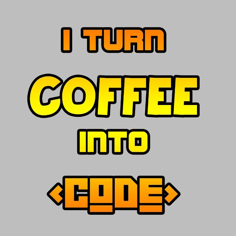 Je transforme le café en code