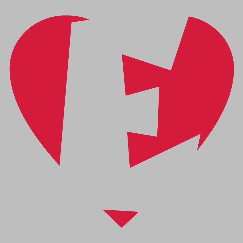 I love E - Herz E - Buchstabe E