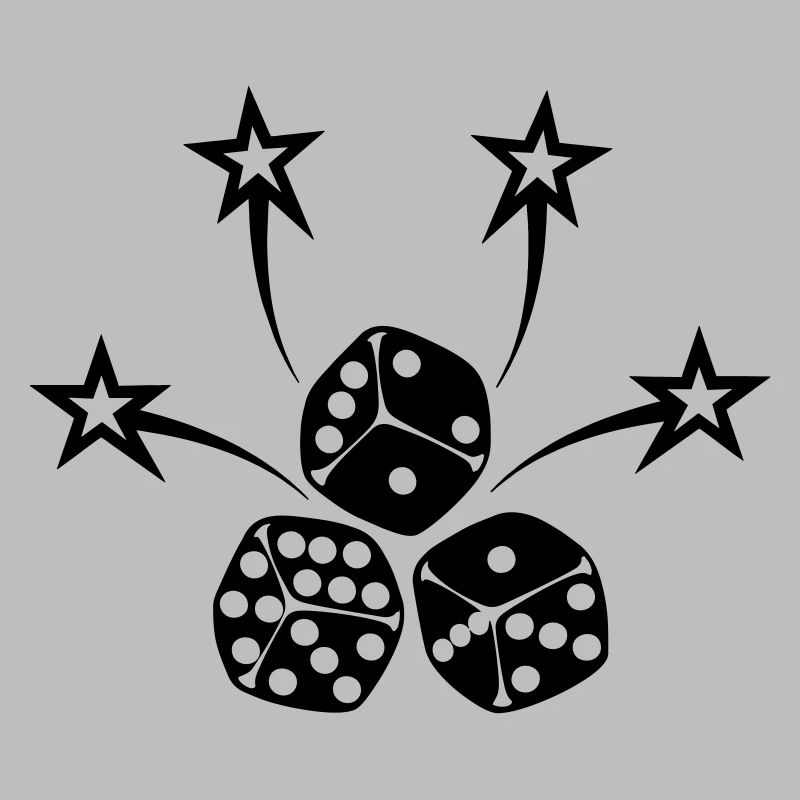 Dice with stars