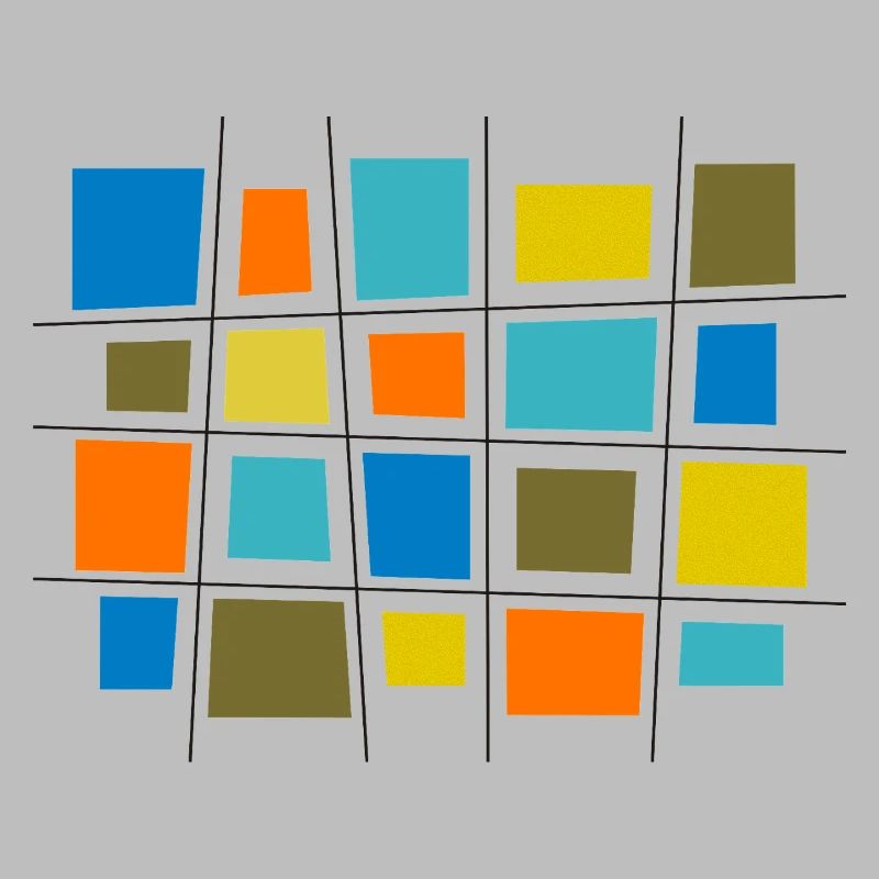 Colored patchwork by Cean