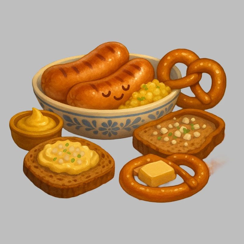 Assiette à saucisses