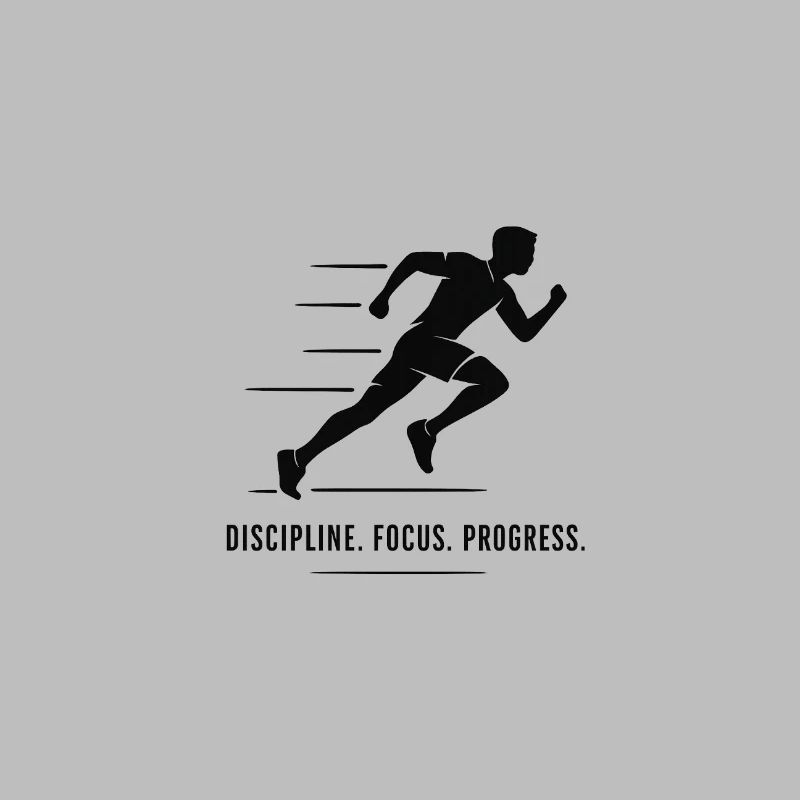 Discipline Focus Progress Runner