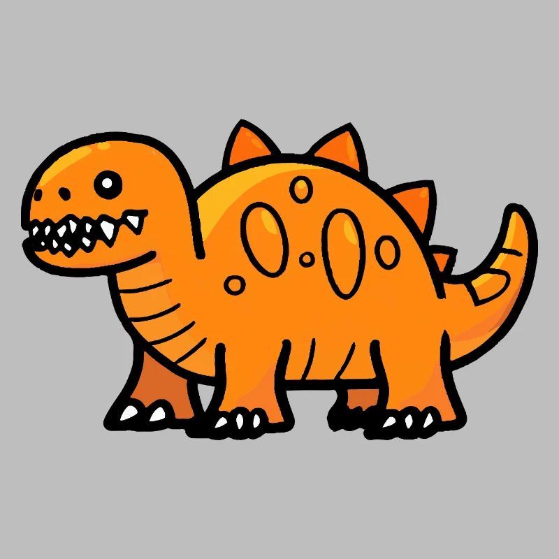Dinosaur stegosaurus Halloween Funny