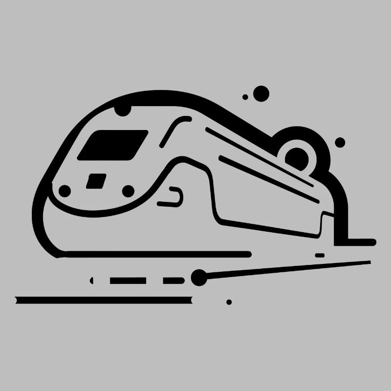 Train Comic Style