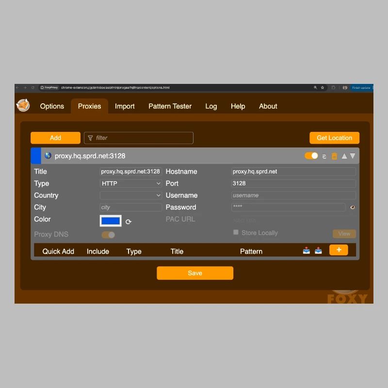 foxy proxy1