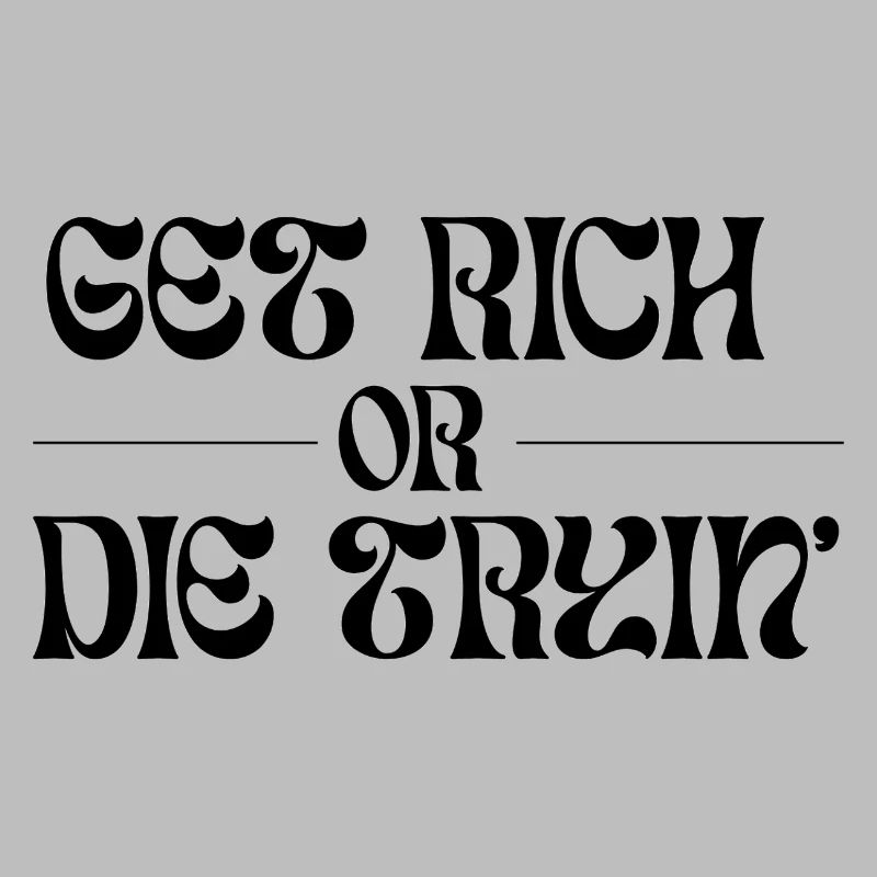 Graphic font with tribal elements