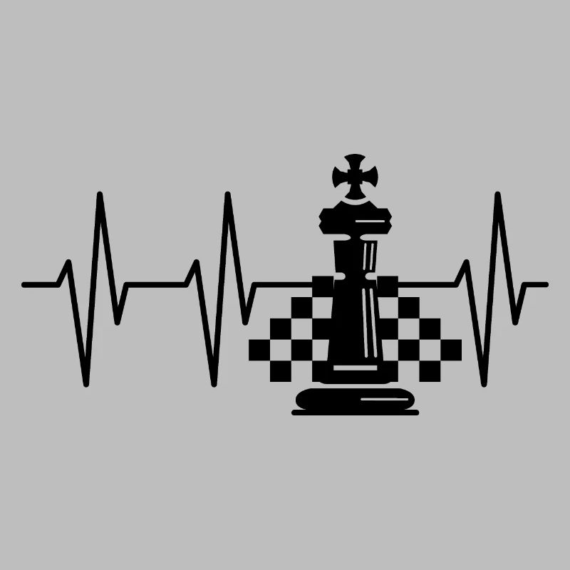 Brick Pattern Pulse Chess Heartbeat King icône