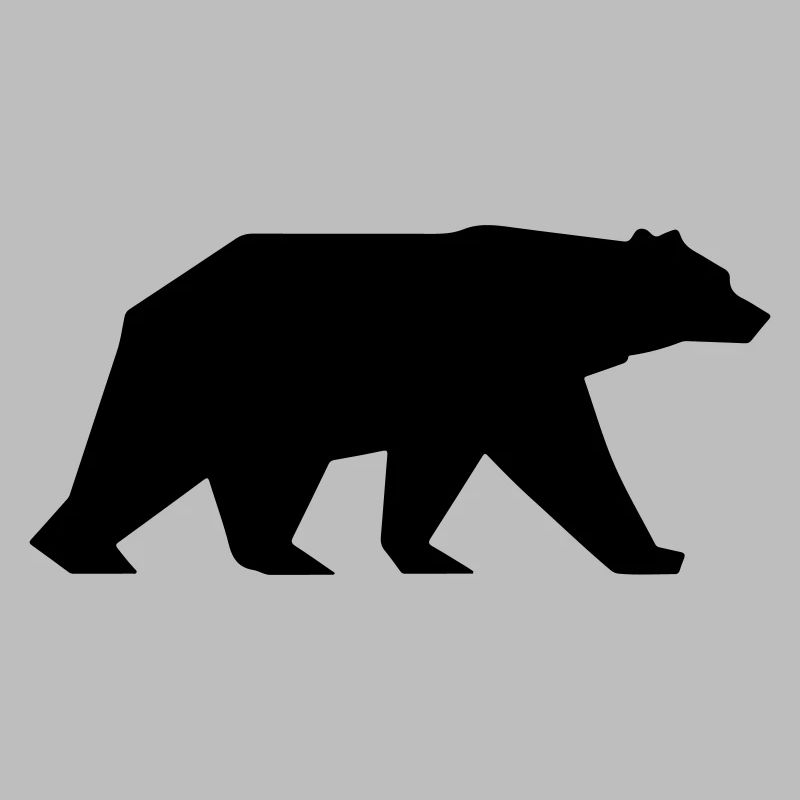 Bear silhouette icon