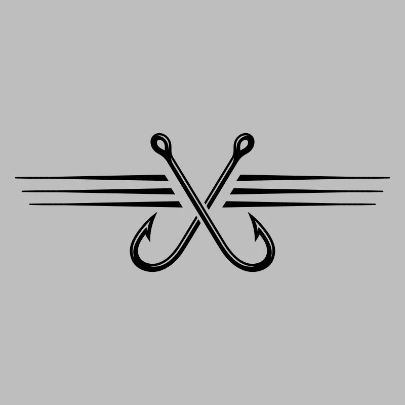 Fish hook icon