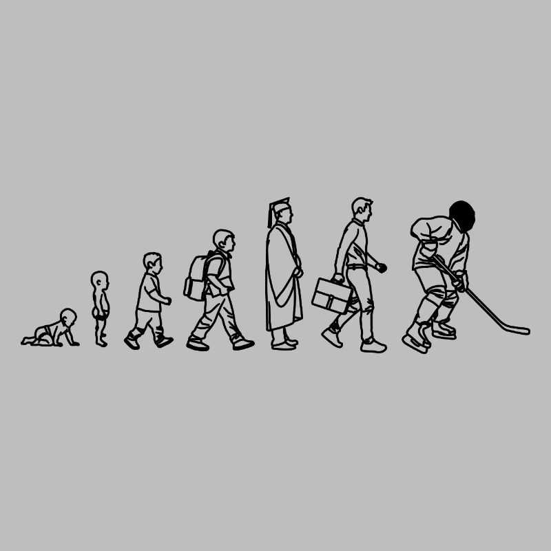 Joueurs de hockey sur glace Evolution