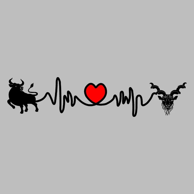 Herzfrequenz Cardio Stier Steinbock