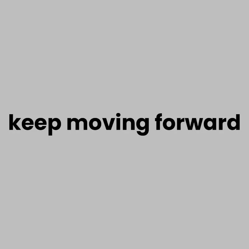 Continue d’avancer
