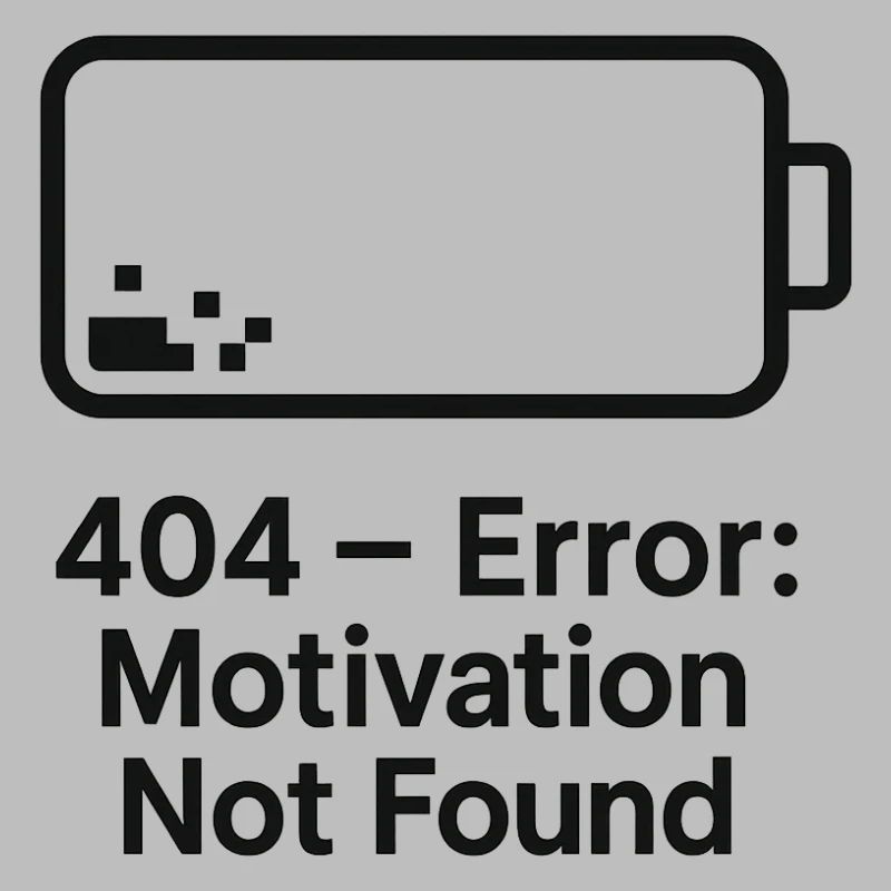 Error 404 Motivation not found