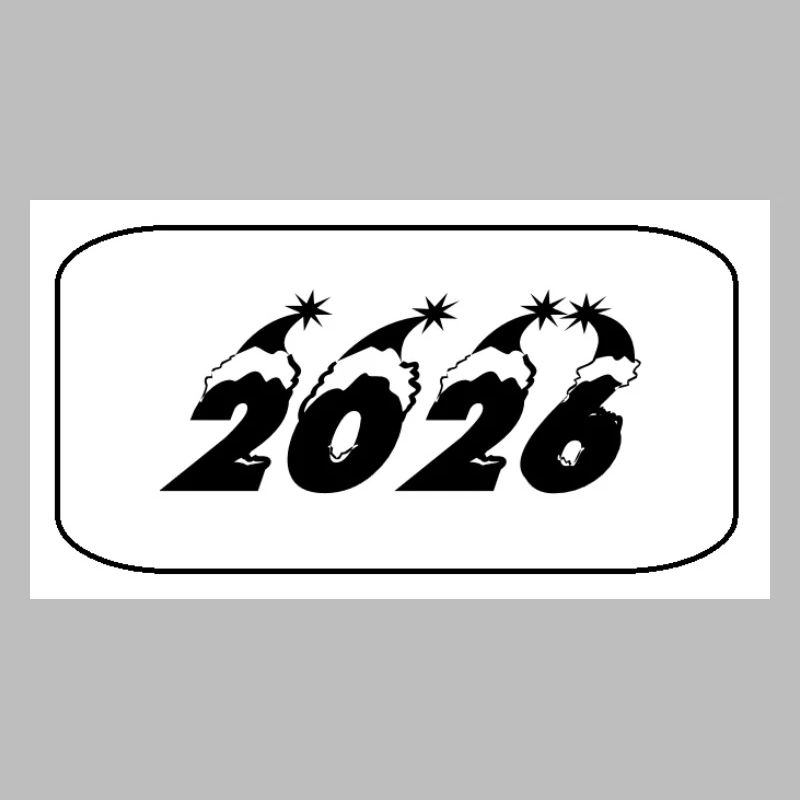 New Year 2026 design with firework ideas