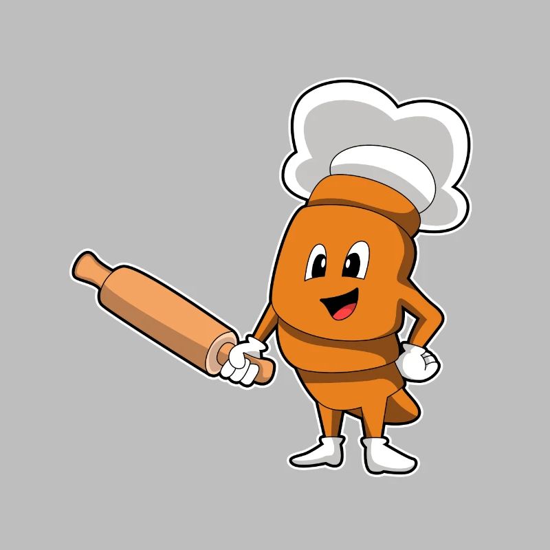 Bread Baker Rolling Pin Baking