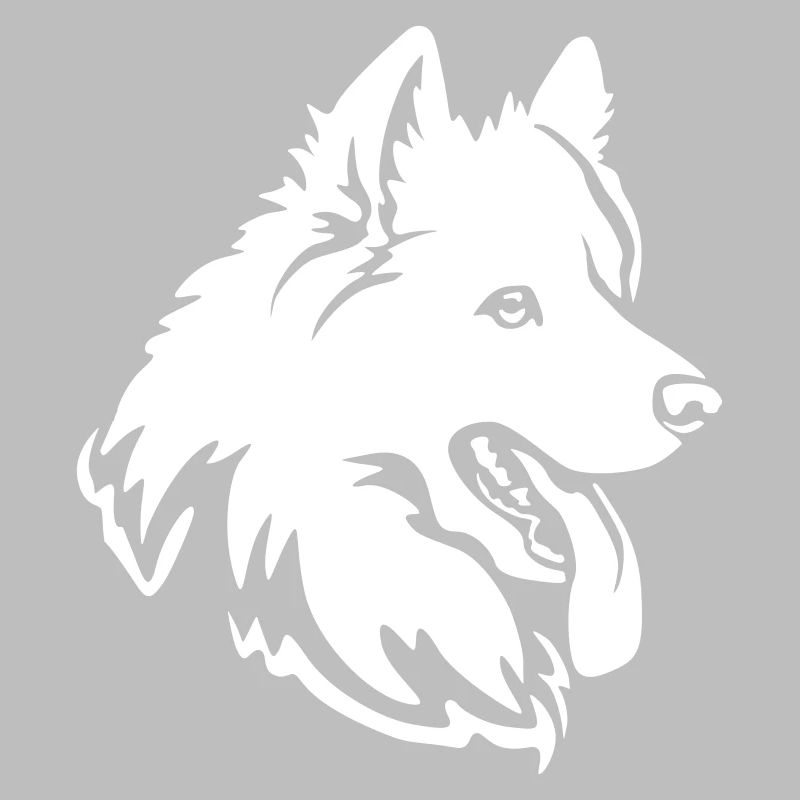 Samoyed Head "Black Edition"