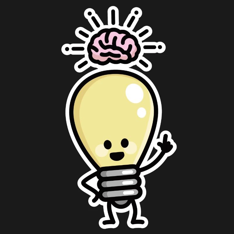 Light Bulb Idea Brains Creative Genius Creativity