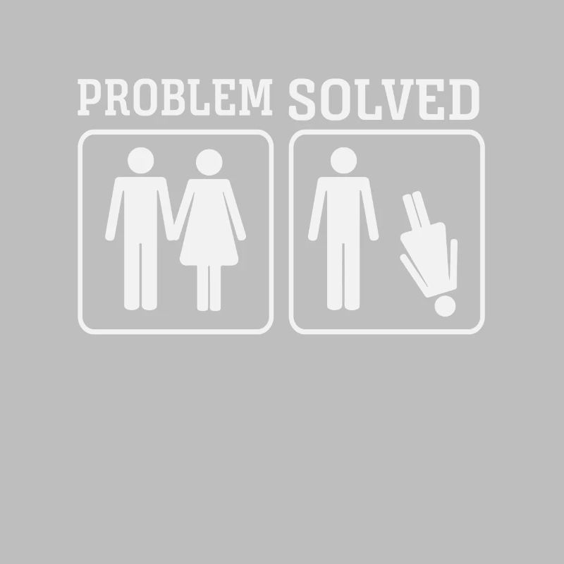 Problem solved: Couple hand in hand