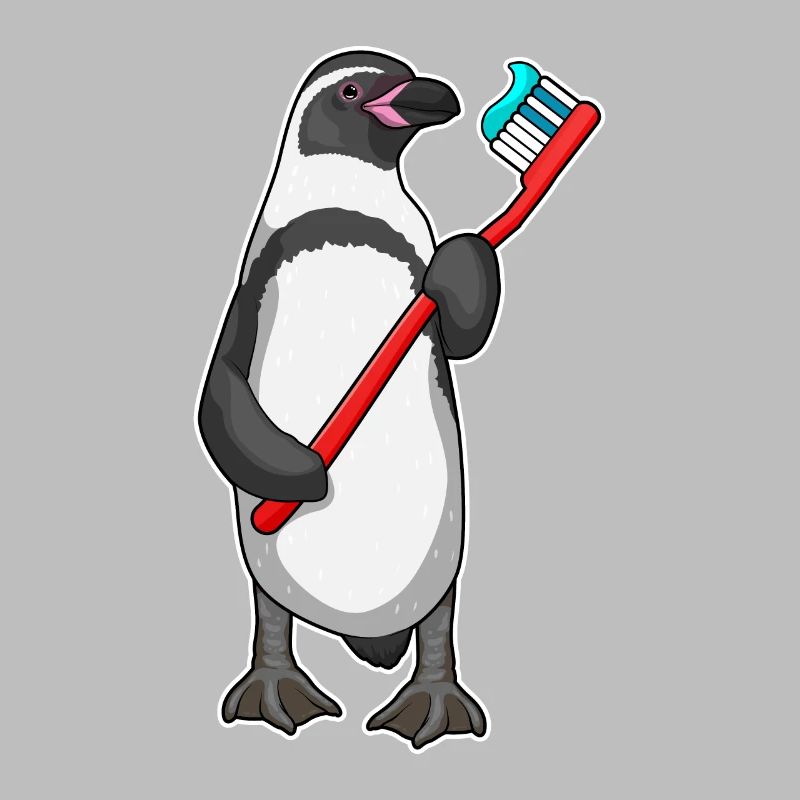 Brosse à dents Pingouin