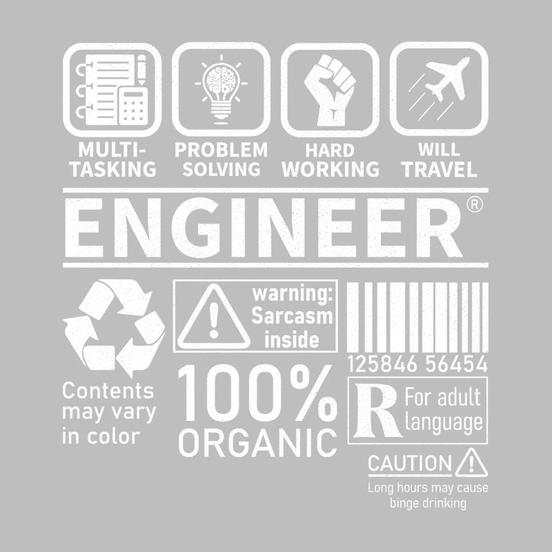 engineer multitasking problem solving hard working