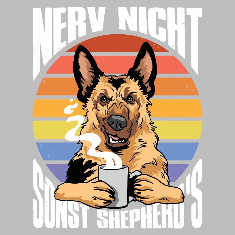 Schäferhund Geschenke Hund Herrchen Gassi
