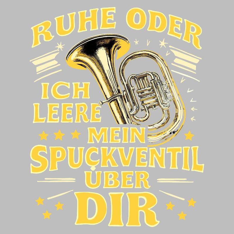 Tuba - Ruhe oder ich leere Spuckventil - Tubist