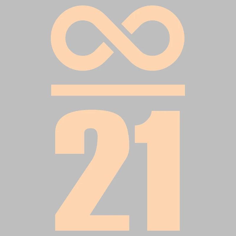 Infinite by 21 million Bitcoin Infinity