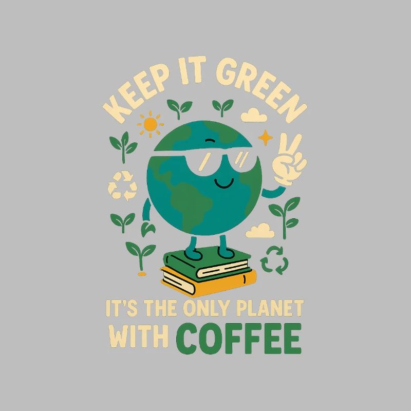 Keep it green – only here you can get coffee