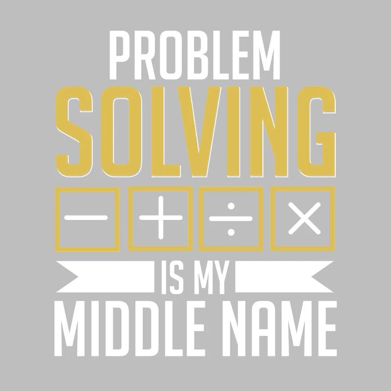 Math Math Teacher Problem Solving My Middle Name