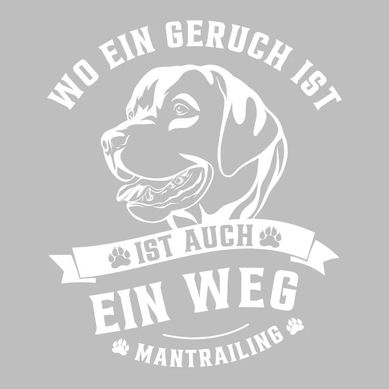 Mantrailing Labrador Wo ein Geruch da ein Weg