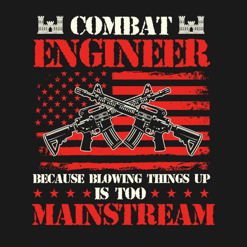 Combat Engineer Blowing Things Up Joke