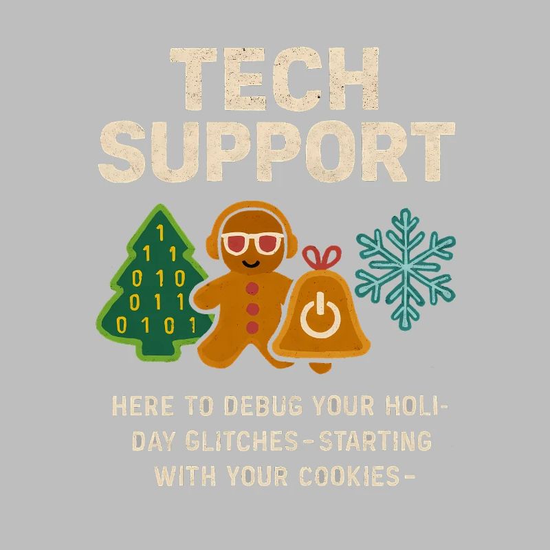 Admin Christmas Gift IT Support Debugging