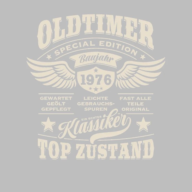 Oldtimer Modell 1976 | Geburtstag Geschenk