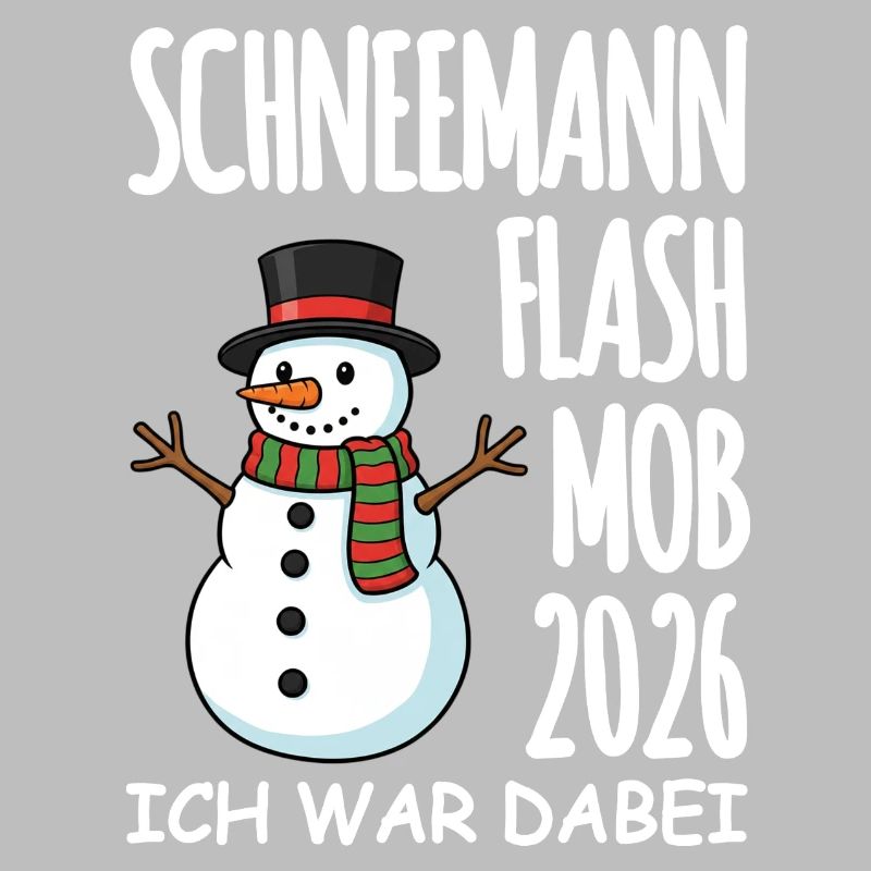 Schneemann Flashmob