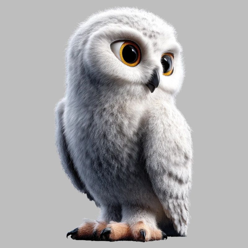 Schneeeule Weiße Eule Kauz Uhu Owl Schnee Eulen