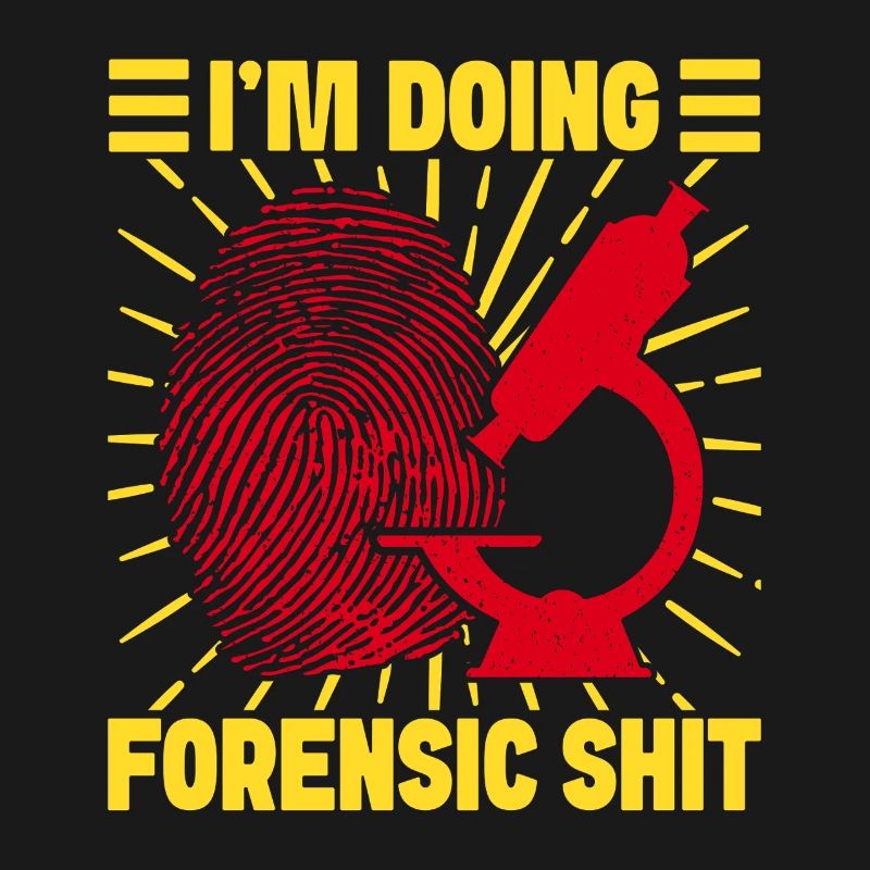 Forensic Science Major Doing Forensic Shit