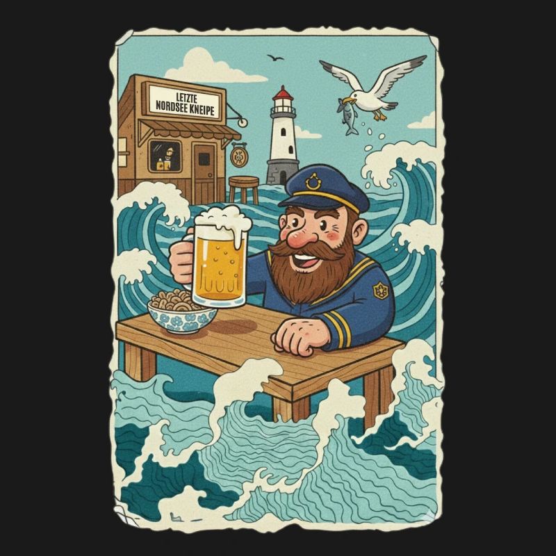 Dernier pub de la mer du Nord