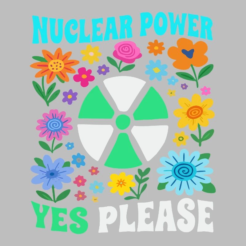 Atomkraft ja bitte mit Blumen