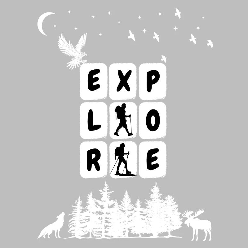 Explore Camping Graphic