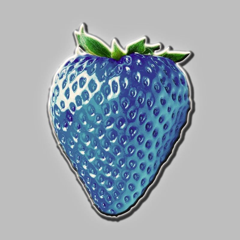 Blue strawberry