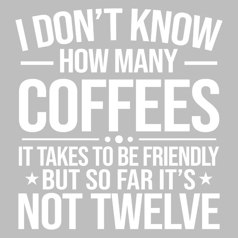 Compte de douze cafés