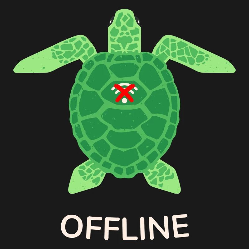 Offline Mode Turtle
