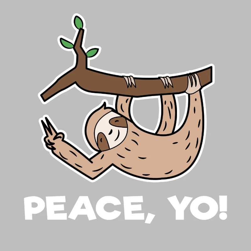 Cool Statement Sloth Jungle Dweller Hammock